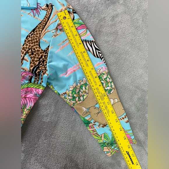 Jackets Galore John Farrah 1/4 Zip Lightweight Pullover Jungle Animals Women’s M - Picture 11 of 16